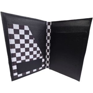 black-white-checked-small-folio-inside