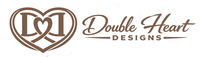 Double Heart Designs Handbags and More