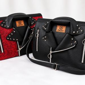 Leather Jacket Handbag